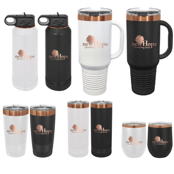 New Hope Rose Gold Drinkware - Image 3