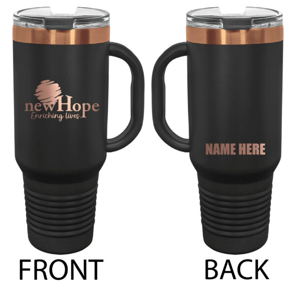 New Hope Rose Gold Drinkware - Image 2