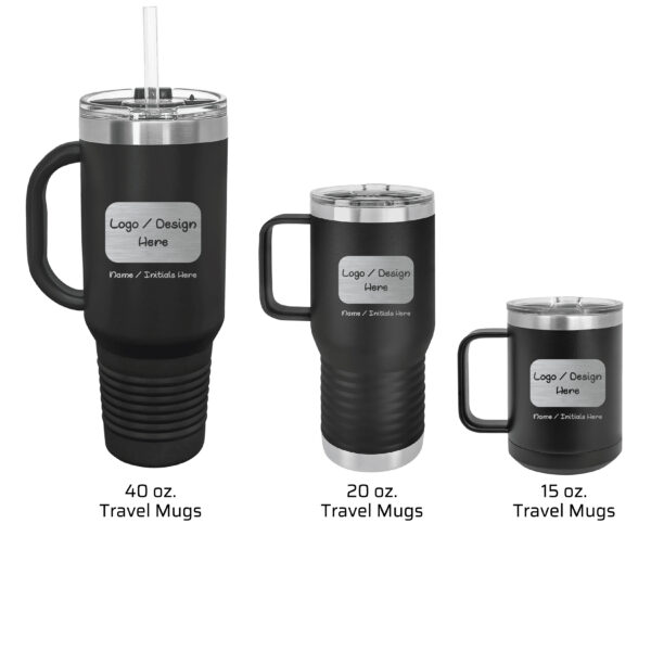 Stainless Steel Insulated Travel Mugs - Image 2