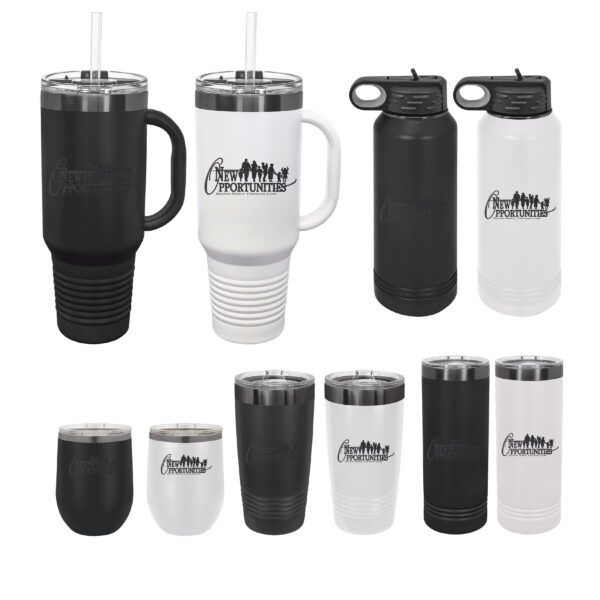 New Opportunities Ghost Black Drinkware - Image 3