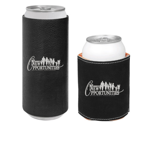 New Opportunities Leather Koozies