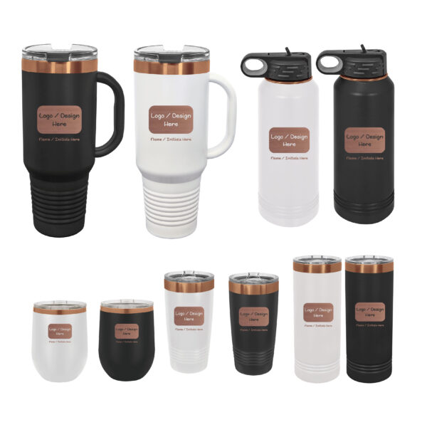 Rose Gold Stainless Steel Drinkware - Image 3