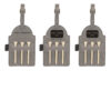 Golf Bag Tag with 3 Wooden Tees - Image 2