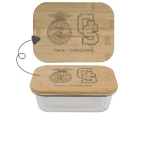 Gibson Southern High School Rectangle Glass Containers