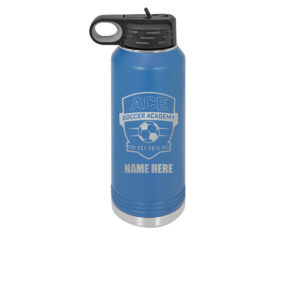 Ace Soccer Academy PLAYERS Stainless Steel Insulated Water Bottles