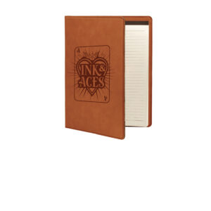 Ink & Aces Portfolio with Notepad