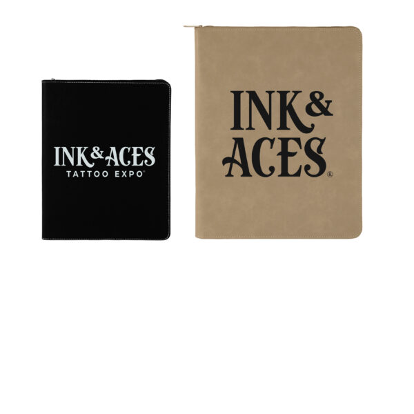 Ink & Aces Portfolio with Notepad - Image 3