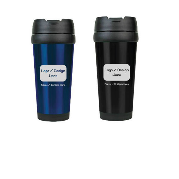 16 oz. Stainless Steel Travel Mug - Image 2