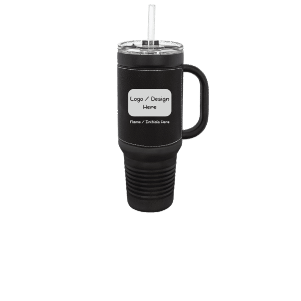 Leather Wrapped Drinkware